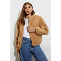 Camel - Lifestyle - Dorothy Perkins Womens-Ladies Teddy Fleece Short Coat