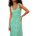 Green-White - Side - Dorothy Perkins Womens-Ladies Floral Midi Dress