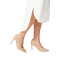 Blush - Side - Dorothy Perkins Womens-Ladies Dash Pointed Wide Court Shoes