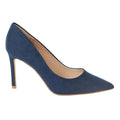 Navy - Back - Dorothy Perkins Womens-Ladies Dash Pointed Wide Court Shoes