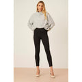 Black - Lifestyle - Dorothy Perkins Womens-Ladies Bengaline Skinny Trousers