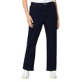 Indigo - Front - Dorothy Perkins Womens-Ladies Comfort Stretch Curvy Bootcut Jeans