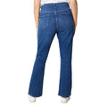 Mid Wash - Back - Dorothy Perkins Womens-Ladies Comfort Stretch Curvy Bootcut Jeans