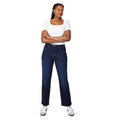 Dark Wash - Lifestyle - Dorothy Perkins Womens-Ladies Pintuck High Waist Straight Leg Jeans