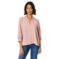 Dusty Pink - Front - Dorothy Perkins Womens-Ladies Overhead Shirt