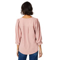 Dusty Pink - Back - Dorothy Perkins Womens-Ladies Overhead Shirt