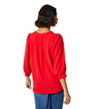 Red - Back - Dorothy Perkins Womens-Ladies Overhead Shirt