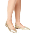 Gold - Front - Dorothy Perkins Womens-Ladies Penelope Pointed Pumps