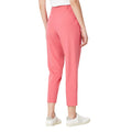 Coral Pink - Back - Dorothy Perkins Womens-Ladies Ankle Grazer Trousers