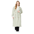 Sage - Front - Dorothy Perkins Womens-Ladies Double-Breasted Trench Coat