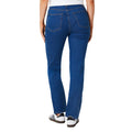 Mid Wash - Back - Dorothy Perkins Womens-Ladies Stretch Straight Leg Comfort Jeans