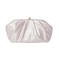 Lilac - Front - Dorothy Perkins Womens-Ladies Bettie Gathered Detail Clutch Bag