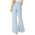 Blue - Back - Dorothy Perkins Womens-Ladies High Waist Wide Leg Trousers