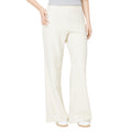 Ecru - Front - Dorothy Perkins Womens-Ladies High Waist Wide Leg Trousers