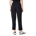 Black - Back - Dorothy Perkins Womens-Ladies Tapered Leg Trousers