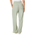 Sage - Back - Dorothy Perkins Womens-Ladies Draped Relaxed Wide Leg Trousers