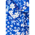 Blue - Side - Dorothy Perkins Womens-Ladies Ditsy Print Wrap Mini Dress