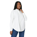 White - Front - Dorothy Perkins Womens-Ladies Collared Long-Sleeved Shirt