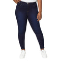 Indigo - Back - Dorothy Perkins Womens-Ladies Frankie Curve Skinny Ankle Grazer Jeans