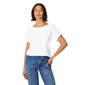 Ivory - Front - Dorothy Perkins Womens-Ladies Roll Sleeve Blouse