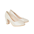 Blush - Front - Good For The Sole Womens-Ladies Camilla Almond Toe Wide Court Shoes