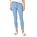 Light Wash - Front - Dorothy Perkins Womens-Ladies Darcy 7-8 Mid Rise Jeans