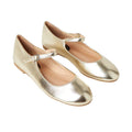 Gold - Front - Dorothy Perkins Womens-Ladies Penny Flat Mary Janes