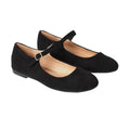 Natural Black - Front - Dorothy Perkins Womens-Ladies Penny Flat Mary Janes