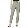 Khaki Green - Front - Dorothy Perkins Womens-Ladies Twill Tapered Leg Trousers