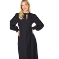 Black - Lifestyle - Dorothy Perkins Womens-Ladies Keyhole Midi Dress