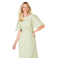 Sage - Lifestyle - Dorothy Perkins Womens-Ladies Floral Empire Midi Dress