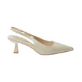 Beige - Back - Dorothy Perkins Womens-Ladies Bianca Sling Back Kitten Heel Court Shoes