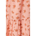 Pink - Side - Dorothy Perkins Womens-Ladies Tiered Chiffon Front Tie Tall Midi Dress