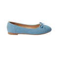 Denim - Back - Dorothy Perkins Womens-Ladies Penelope Bow Ballet Shoes