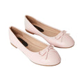 Blush - Front - Dorothy Perkins Womens-Ladies Penelope Bow Ballet Shoes