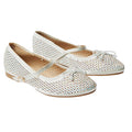 White - Front - Dorothy Perkins Womens-Ladies Petra Mary Jane Diamante Ballet Shoes