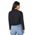 Black - Back - Dorothy Perkins Womens-Ladies Button Front Bomber Jacket