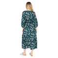 Green - Back - Dorothy Perkins Womens-Ladies Ditsy Floral V Neck Midi Dress