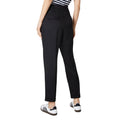 Black - Back - Dorothy Perkins Womens-Ladies Double Button Trousers