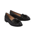 Black - Front - Dorothy Perkins Womens-Ladies Leigh Fringe Wide Loafers