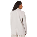 Silver Grey - Back - Dorothy Perkins Womens-Ladies Single-Breasted Tall Boyfriend Blazer