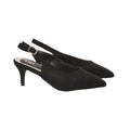 Natural Black - Front - Dorothy Perkins Womens-Ladies Claudia Sling Back Mid Heel Court Shoes