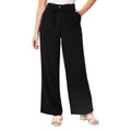 Black - Front - Dorothy Perkins Womens-Ladies Paperbag Trousers