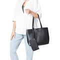 Black - Side - Dorothy Perkins Womens-Ladies Tatiana Tote Bag & Purse