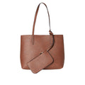 Brown - Back - Dorothy Perkins Womens-Ladies Tatiana Tote Bag & Purse