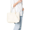 Cream - Side - Dorothy Perkins Womens-Ladies Tatiana Tote Bag & Purse