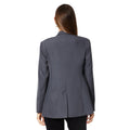 Grey - Back - Dorothy Perkins Womens-Ladies Clean Slim Blazer