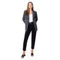 Grey - Side - Dorothy Perkins Womens-Ladies Clean Slim Blazer