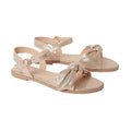 Rose Gold - Front - Dorothy Perkins Womens-Ladies Freya Bow Sandals