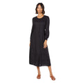 Black - Front - Dorothy Perkins Womens-Ladies Broderie Button Front Midi Dress